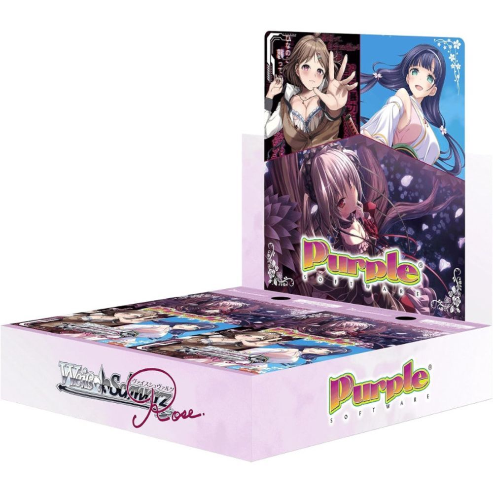 Weiß Schwarz Rose - Purple Software Booster Display (10 packs) - JP Weiß Schwarz Rose - Purple Software Booster Display (10 packs) - JP