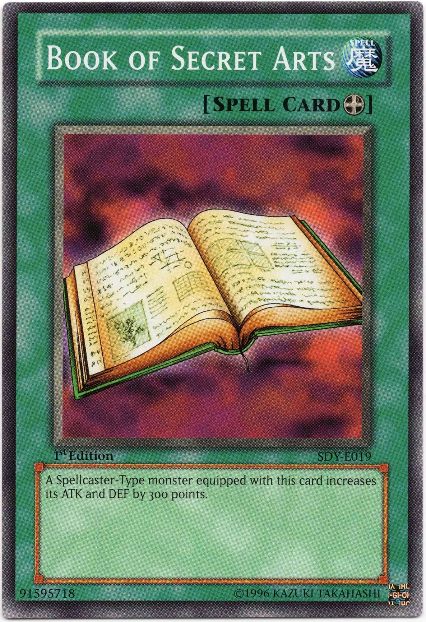 book-of-secret-arts-sdy-e019-common-1st-edition-near-mint Book of Secret Arts - SDY-E019 - Common -1st Edition (Near Mint)