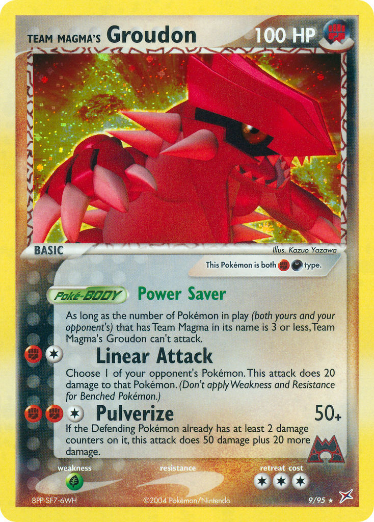 Team Magma’s Groudon - 9/95 - EN Team Magma’s Groudon - 9/95 - EN