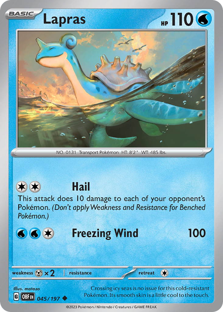 Lapras - 045/230 - EN Lapras - 045/230 - EN
