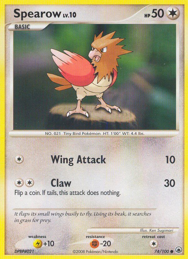 Spearow - 74/100 - EN