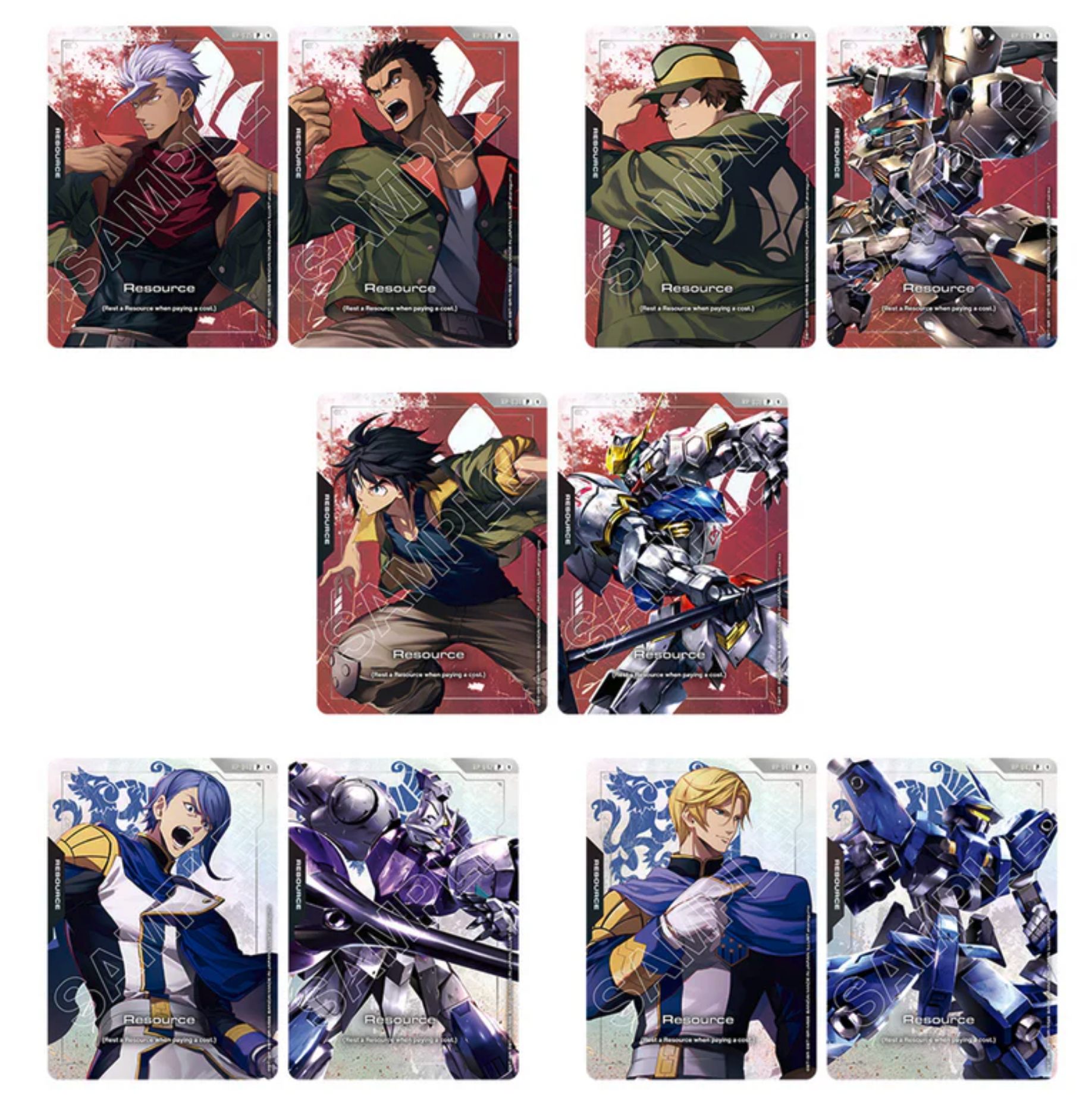 Premium Accessory Set - Iron-Blooded Orphans PB02 - Gundam Card Game - EN