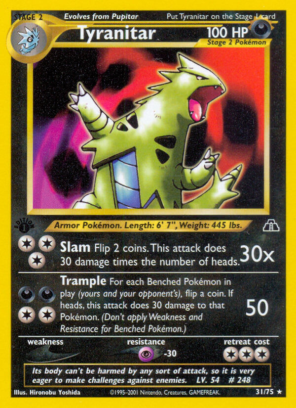 Tyranitar - 31/75 - Unlimited - EN