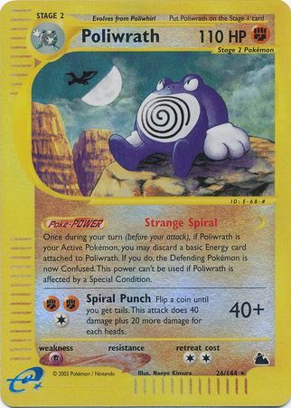 Poliwrath - 26/144 - Reverse Holo - EN Poliwrath - 26/144 - Reverse Holo - EN