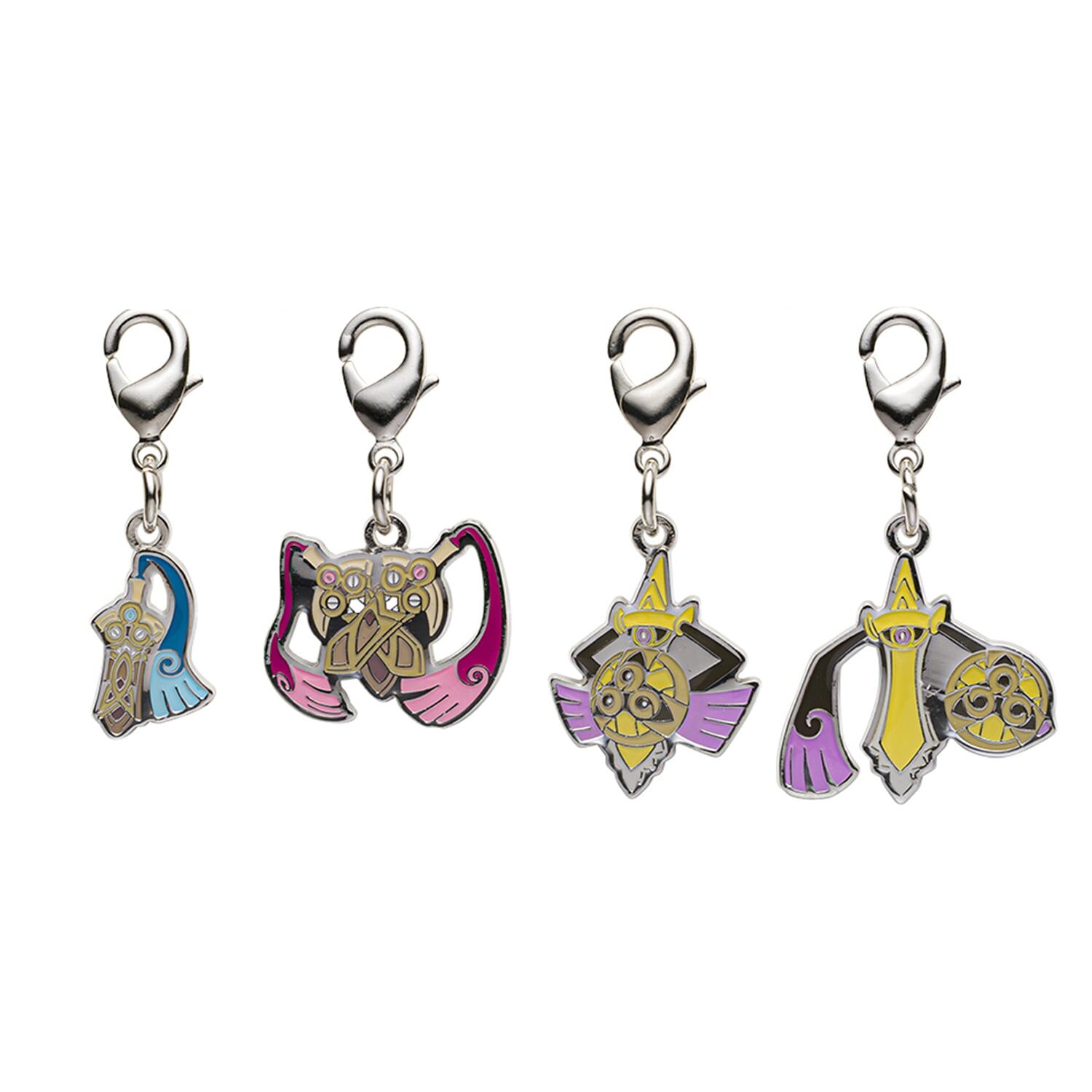 Pokemon Center - Honedge, Doublade, Aegislash Schlüsselanhänger - 4 Stück