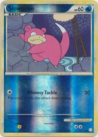 Slowpoke - 81/123 - Reverse Holo - EN