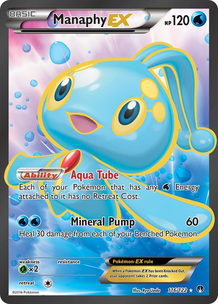 Manaphy-EX - 116/122 - EN