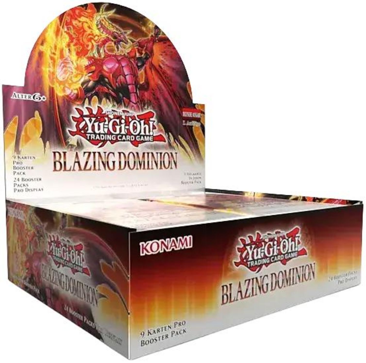 Blazing Dominion Booster Display (24) - 1. Auflage - Yu-Gi-Oh! - DE