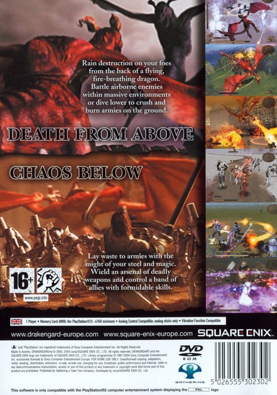 Drakengard - PS2 - DE