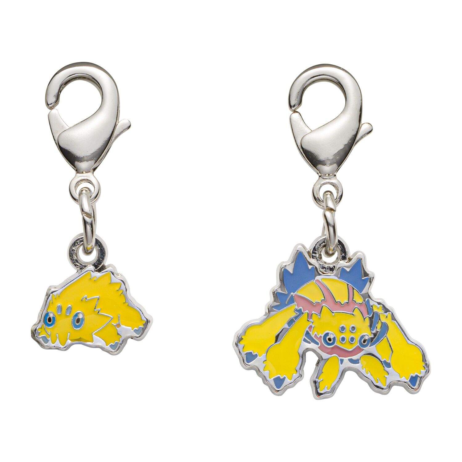 Pokemon Center - Joltik, Galvantula Schlüsselanhänger - 2 Stück Pokemon Center - Joltik, Galvantula Schlüsselanhänger - 2 Stück