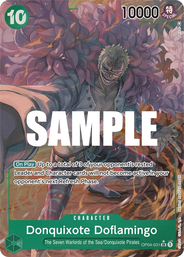 Donquixote Doflamingo - OP04-031- Alternate Art - EN