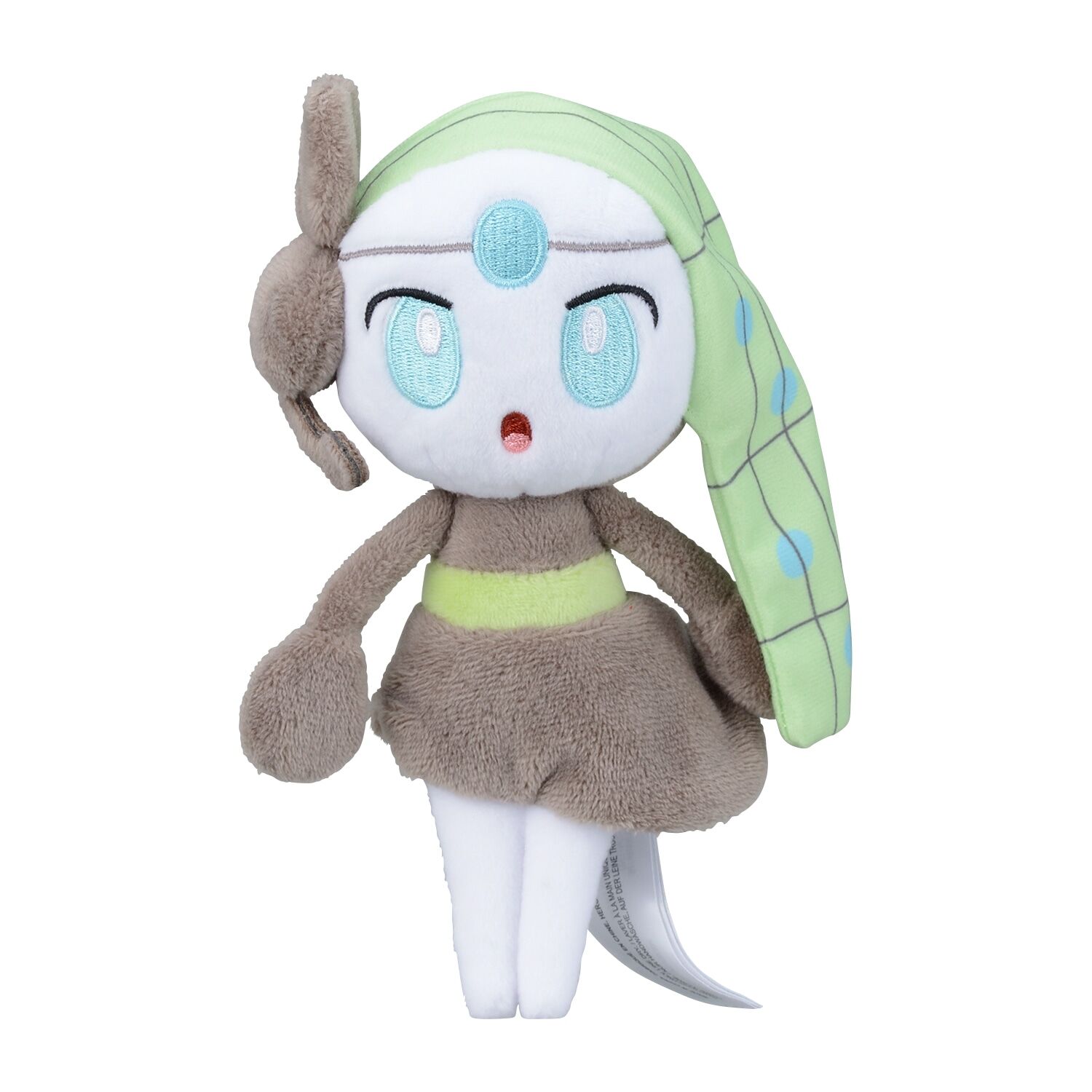 Meloetta (Aria Forme) Sitting Cuties Plush - 13 cm