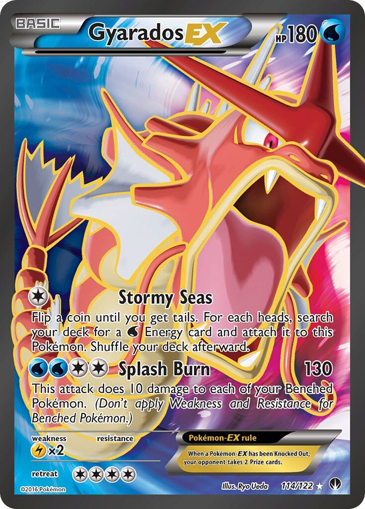 Gyarados-EX - 114/122 - EN