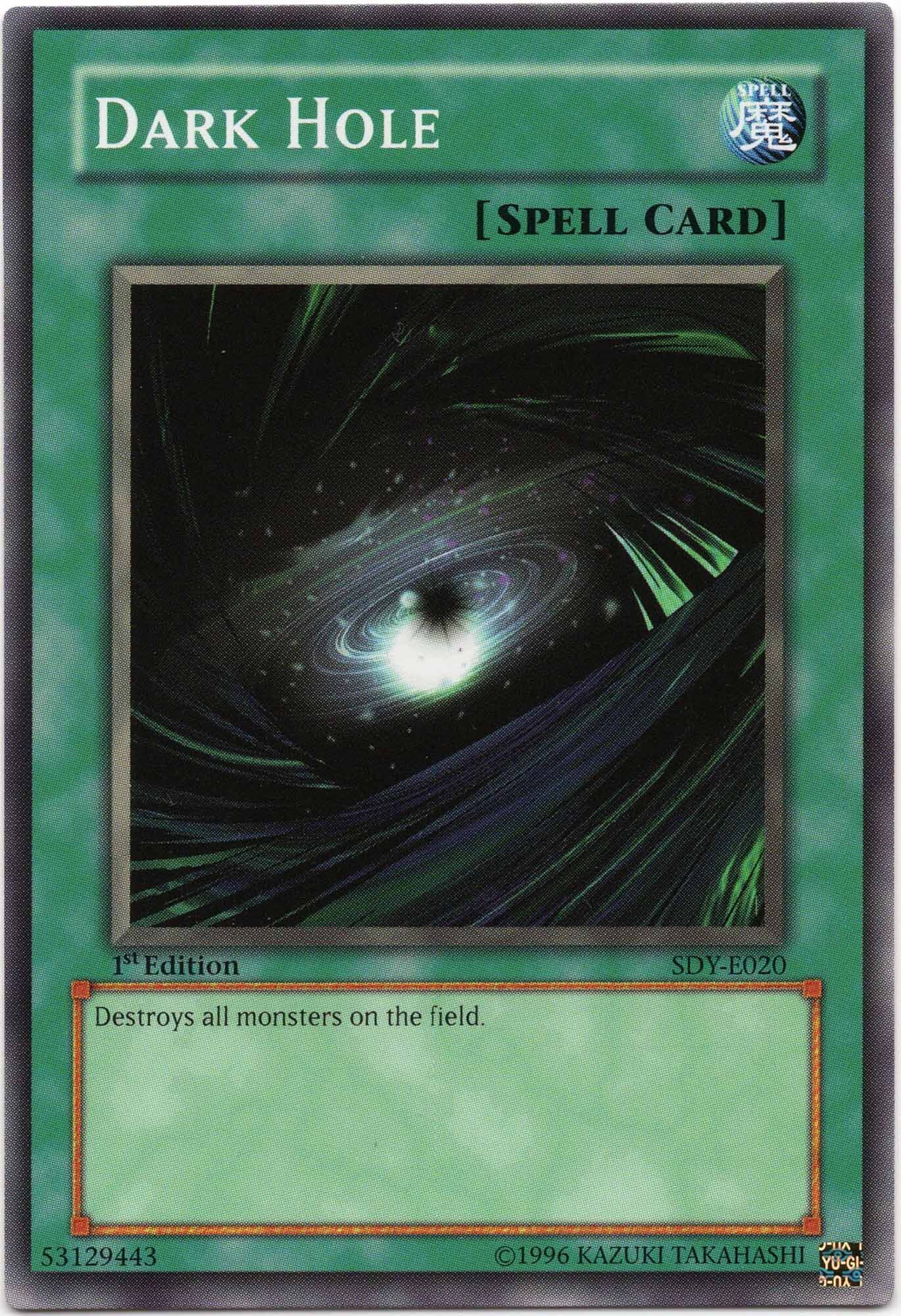 dark-hole-sdy-e020-common-1st-edition-near-mint Dark Hole - SDY-E020 - Common - 1st Edition (Near Mint)
