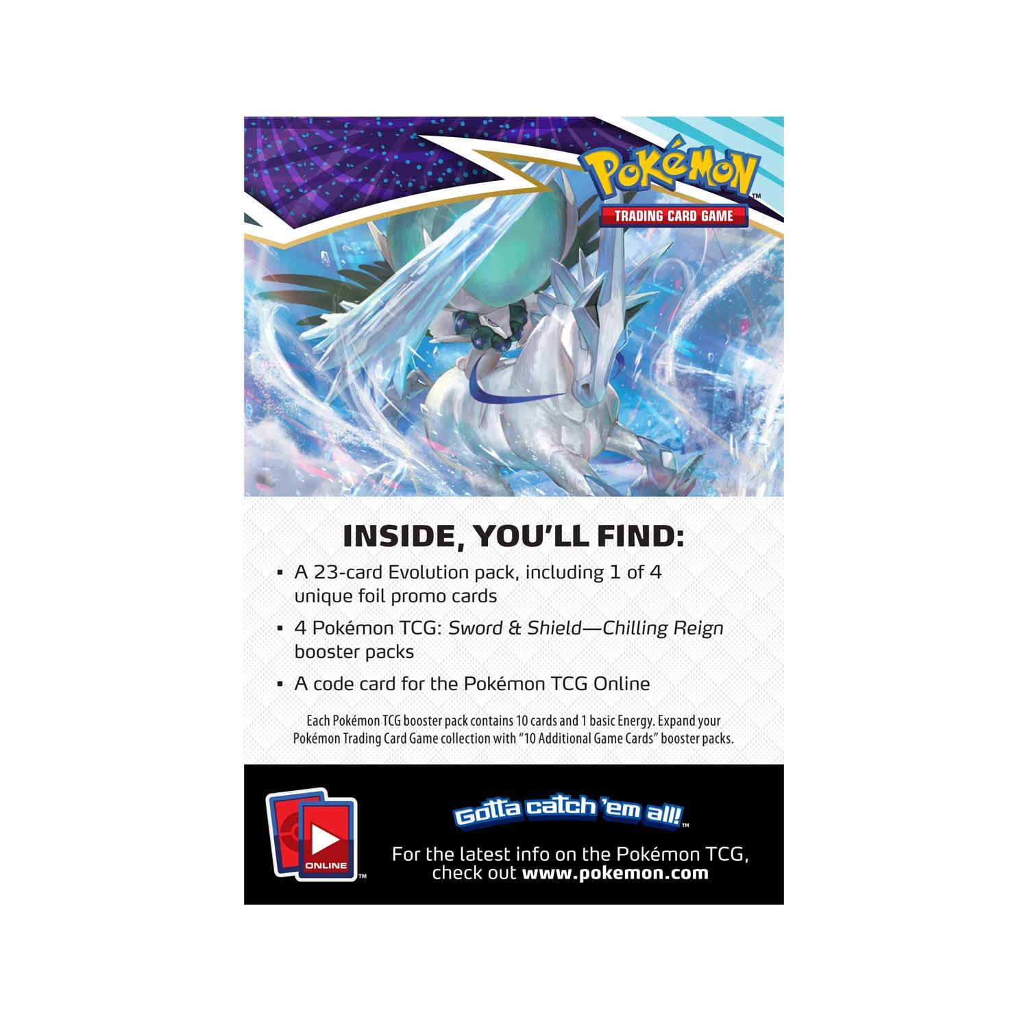 Pokémon Sword & Shield Chilling Reign Build & Battle Prerelease Kit - EN