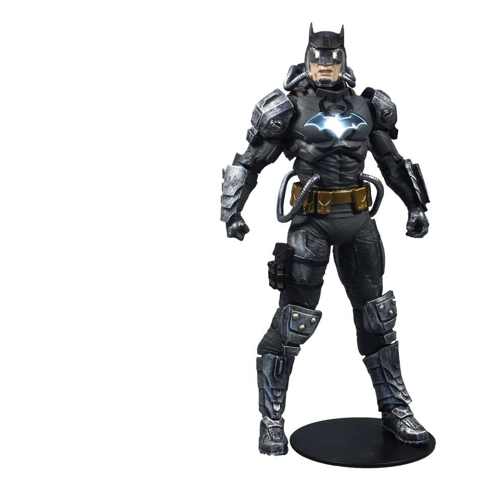 DC Multiverse Actionfigur Batman Hazmat Suit Gold Label Light Up Batman Symbol 18 cm DC Multiverse Actionfigur Batman Hazmat Suit Gold Label Light Up Batman Symbol 18 cm