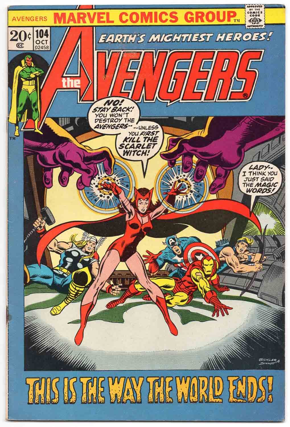 avengers_104 Avengers #104
