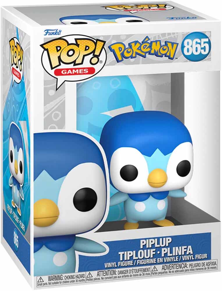 Pokémon Piplup Funko POP 865 Pokémon Piplup Funko POP 865