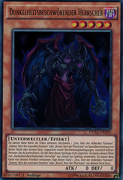 Dunkelheitsbeschwörender Herrscher - Yu-Gi-Oh!