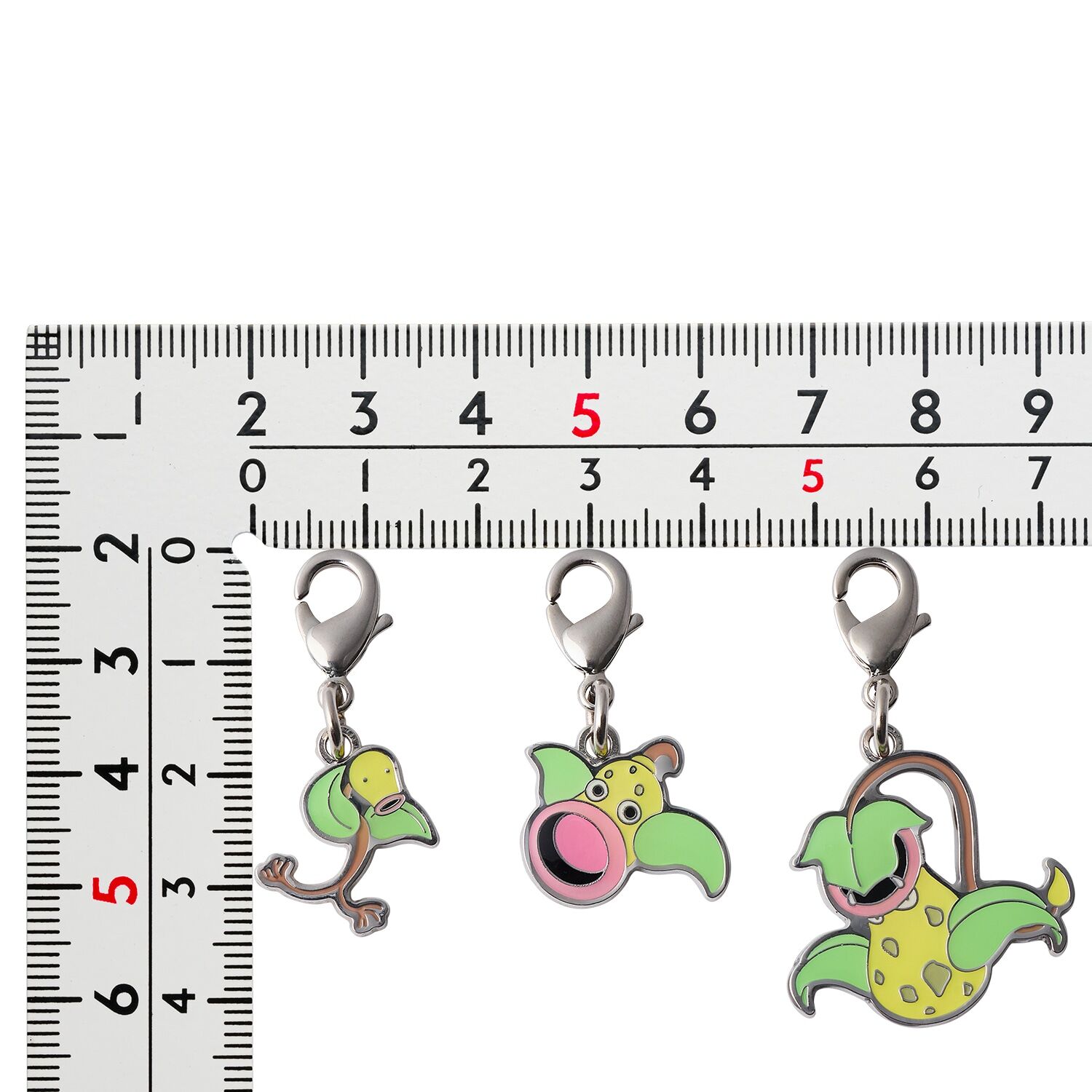 Pokemon Center - Bellsprout, Weepinbell & Victreebel Schlüsselanhänger - 3 Stück