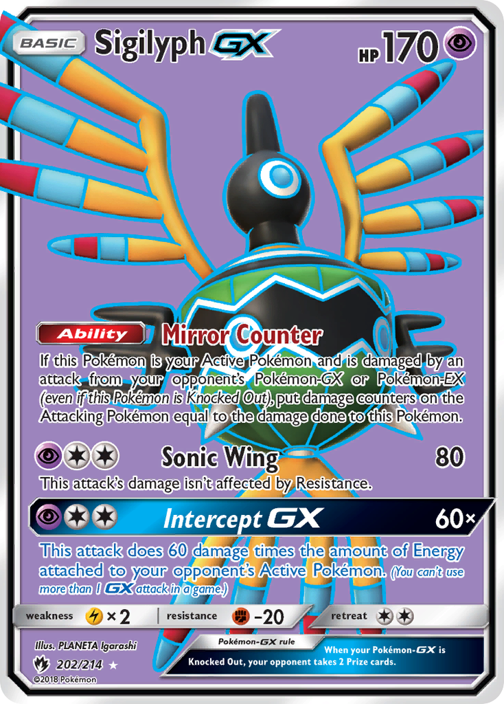 Sigilyph-GX - 202/214 - EN
