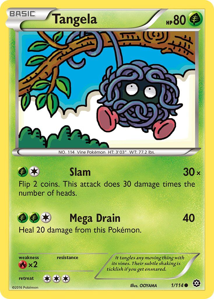 Tangela - 1/114 - EN Tangela - 1/114 - EN