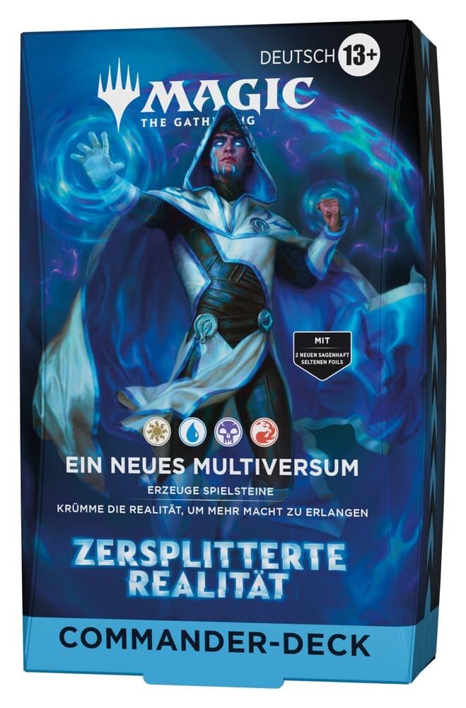 Magic the Gathering Zersplitterte Realität Commander Deck Multiverse Reforged Assortment (4) - DE Magic the Gathering Zersplitterte Realität Commander Deck Multiverse Reforged Assortment (4) - DE
