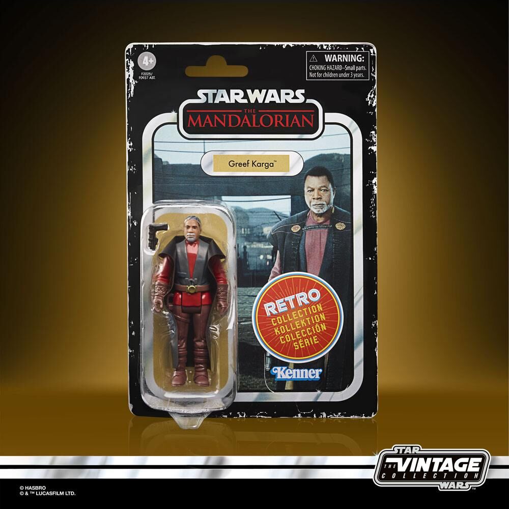 Star Wars The Mandalorian Retro Collection Actionfigur 2021 Greef Karga 10 cm