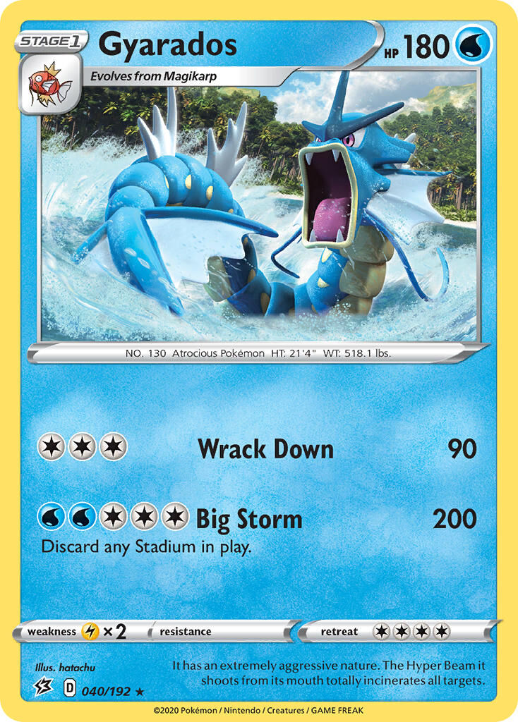 Gyarados - 040/192 - EN Gyarados - 040/192 - EN