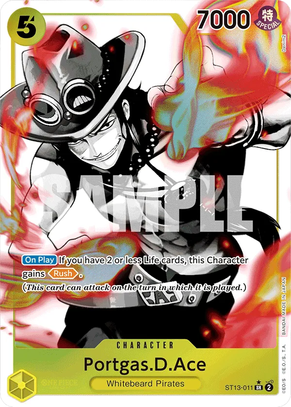 Portgas.D.Ace - ST13-011 - Alternate Art Portgas.D.Ace - ST13-011 - Alternate Art