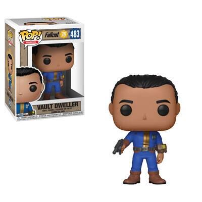 Fallout 76 POP! Games Vinyl Figur Vault Dweller 9 cm