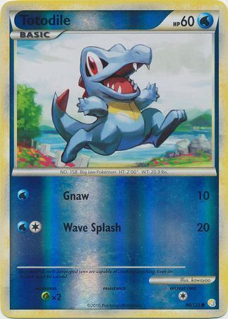 Totodile - 86/123 - Reverse Holo - EN