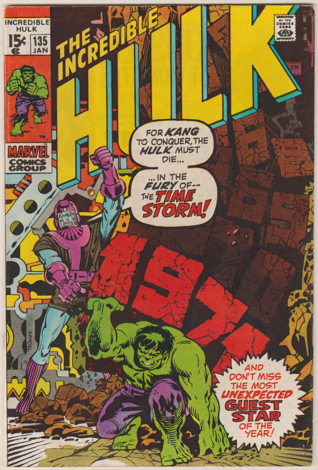 Incredible Hulk #135