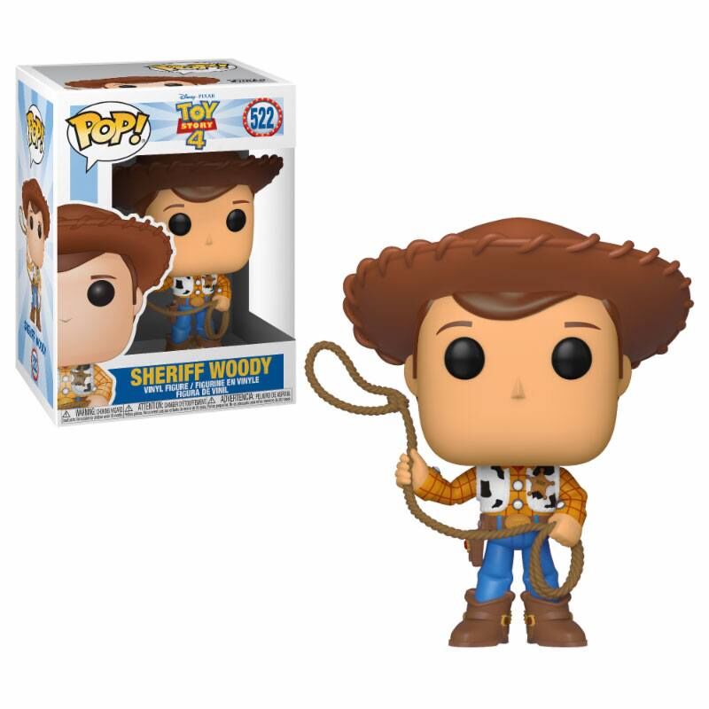 Toy Story 4 POP! Disney Vinyl Figur Woody 9 cm Toy Story 4 POP! Disney Vinyl Figur Woody 9 cm