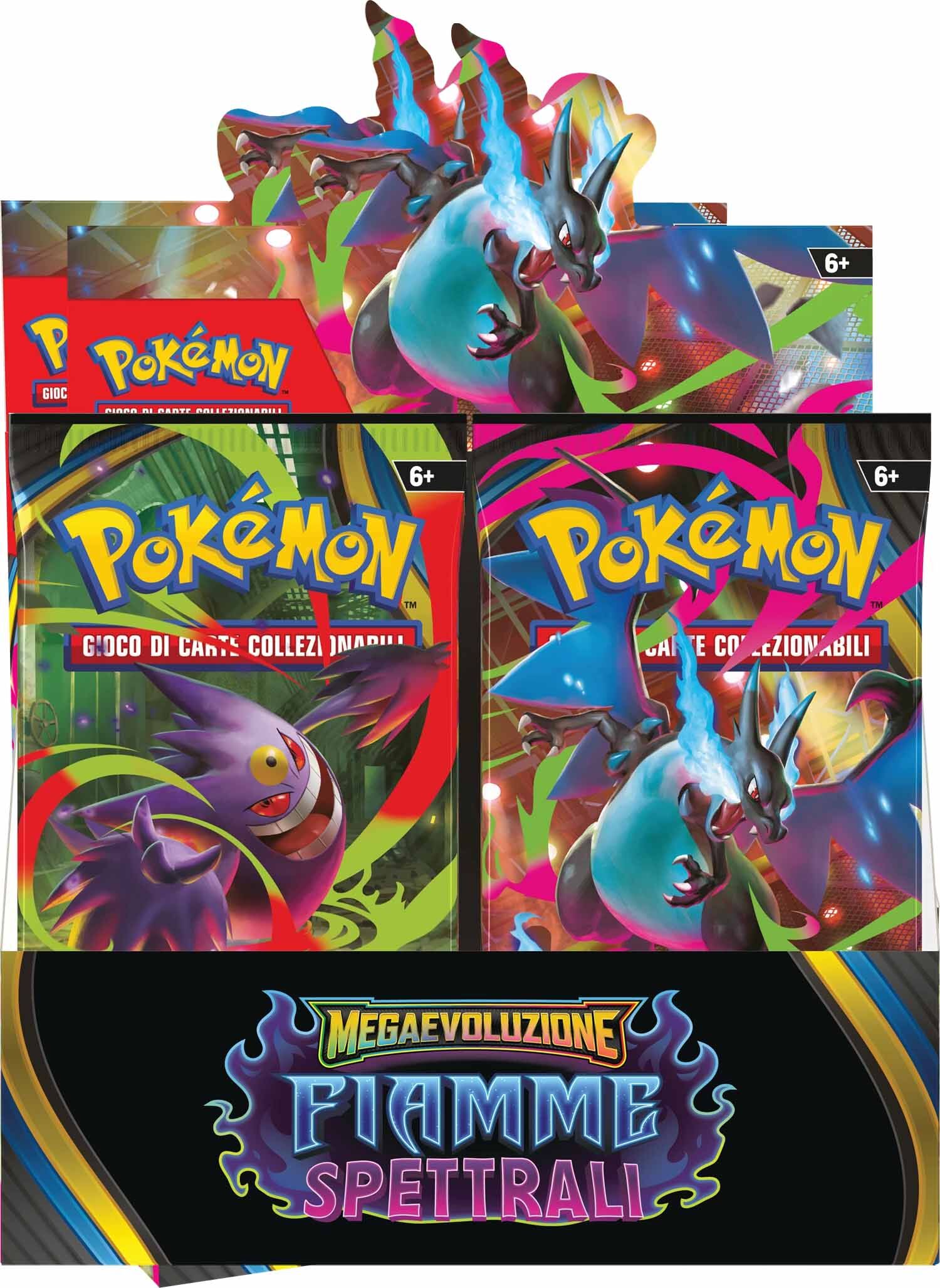 Pokémon GCC: Mega Evoluzione Flamme Spettrali Booster Display (36 Packs) - IT