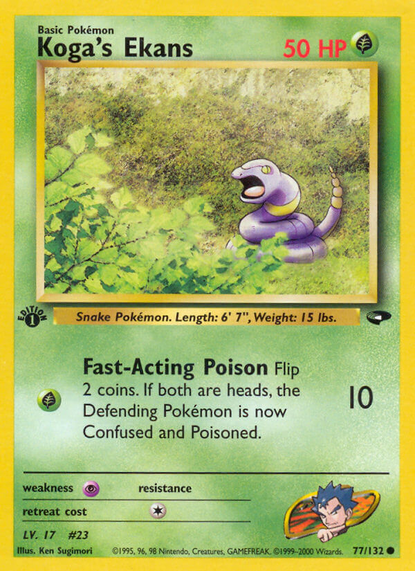 Koga’s Ekans - 77/132 - EN