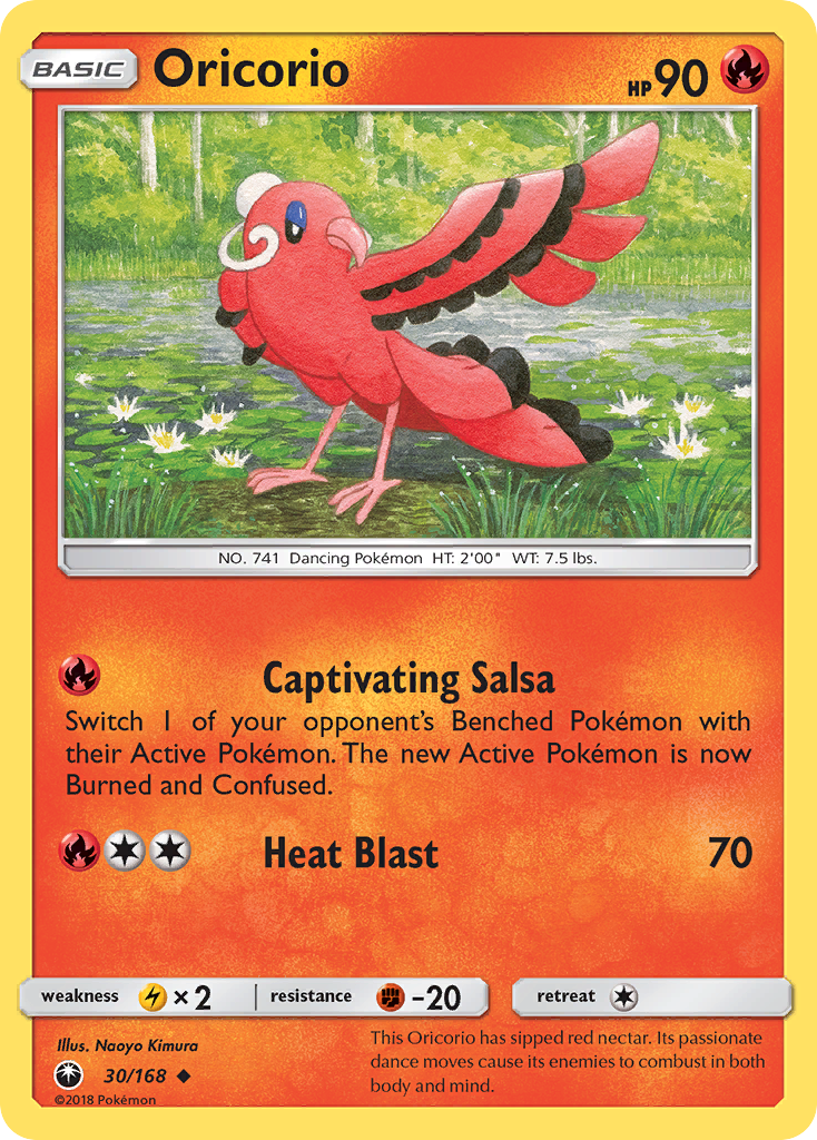 Oricorio - 30/168 - EN Oricorio - 30/168 - EN