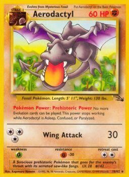 Aerodactyl - 16/62 - Unlimited - EN Aerodactyl - 16/62 - Unlimited - EN