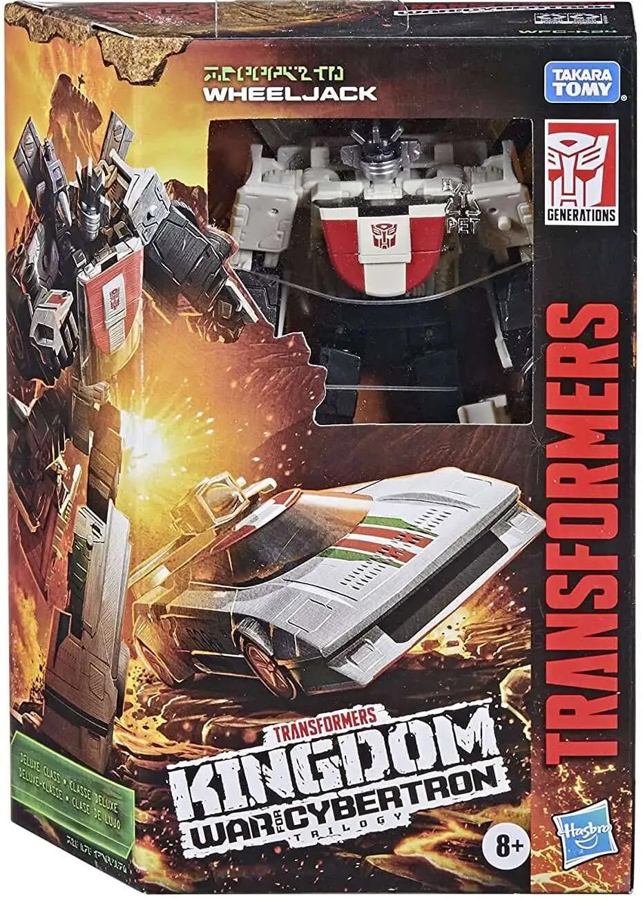 Transformers Generations Kingdom: War for Cybertron Wheeljack Deluxe Action Figure WFC-K24