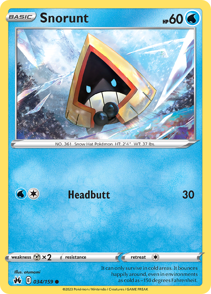 Snorunt - 034/159 - EN