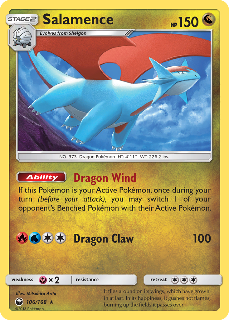 Salamence - 106/168 - EN Salamence - 106/168 - EN