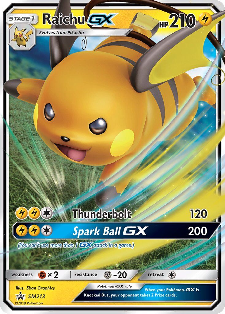 Raichu-GX - SM213/SM213 - EN Raichu-GX - SM213/SM213 - EN