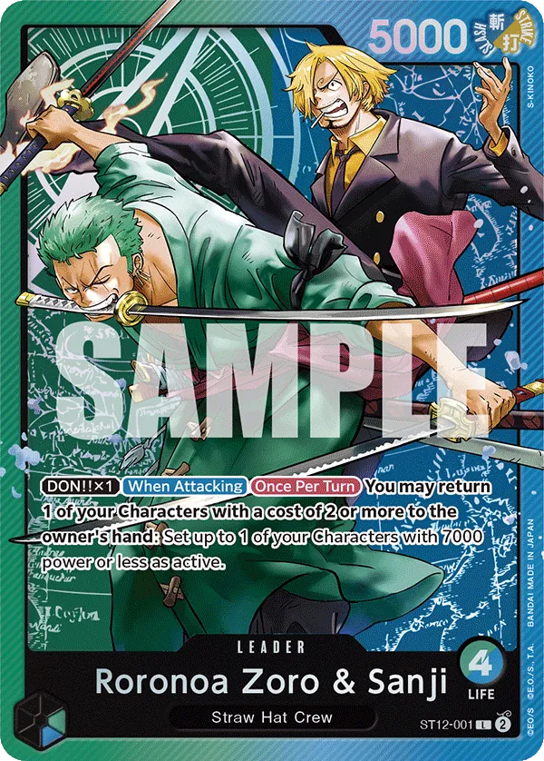 Roronoa Zoro & Sanji - ST12-001 Roronoa Zoro & Sanji - ST12-001