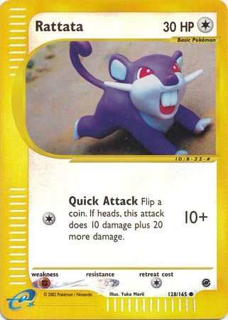 Rattata - 128/165 - Reverse Holo - EN Rattata - 128/165 - Reverse Holo - EN