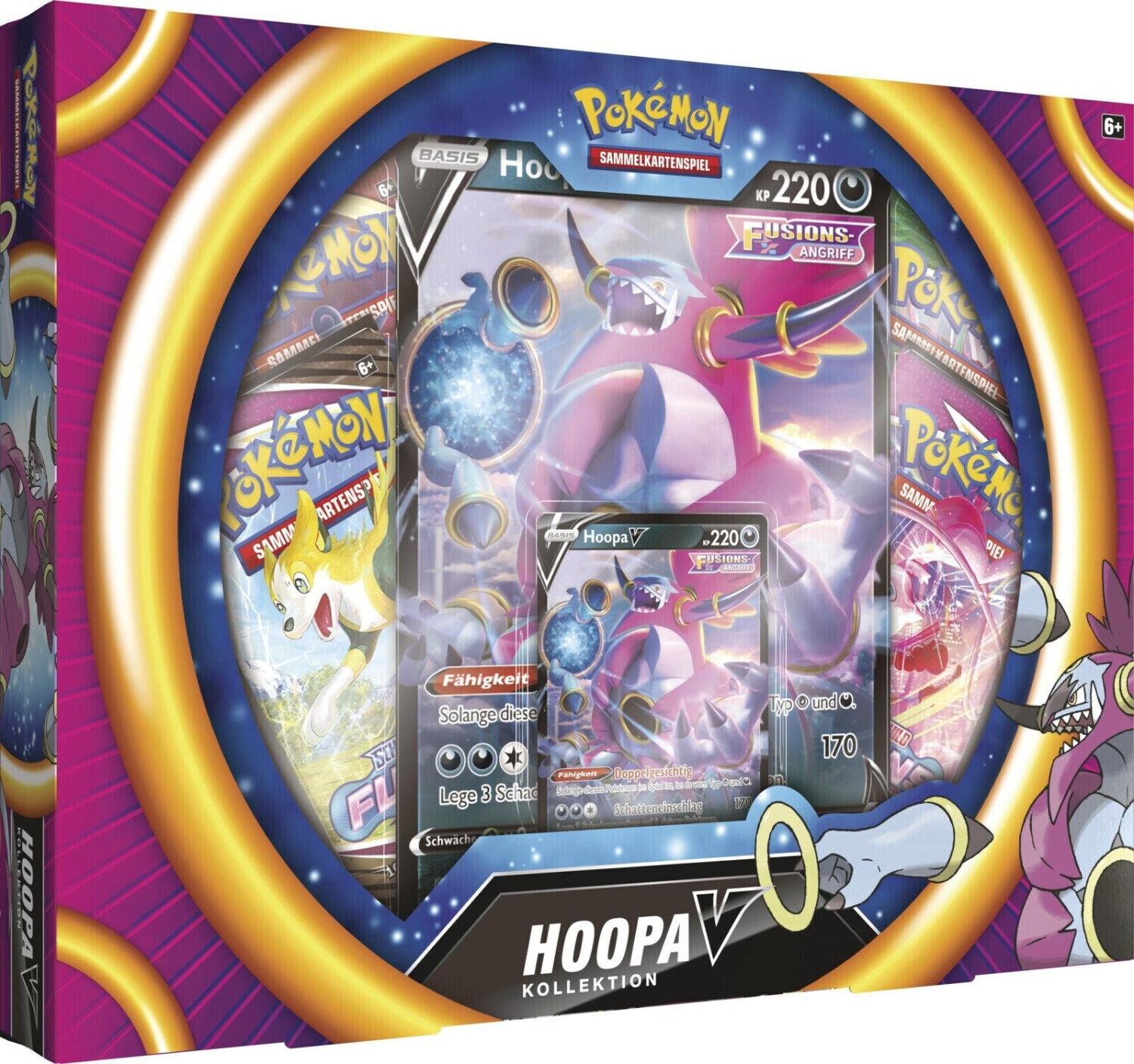 Pokémon Hoopa V Collection Box - DE Pokémon Hoopa V Collection Box - DE