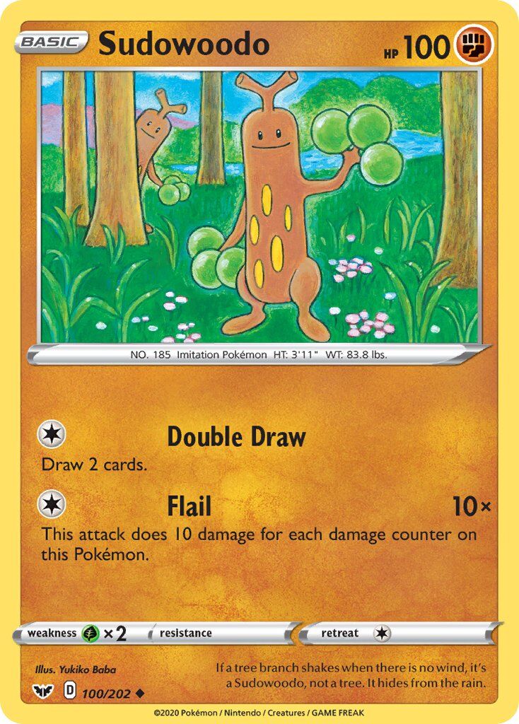 Sudowoodo - 100/202 - EN Sudowoodo - 100/202 - EN