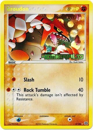 Groudon - 5/106 - Reverse Holo - EN Groudon - 5/106 - Reverse Holo - EN