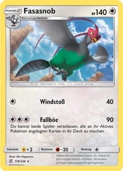 fasasnob-pok-mon-tcg Fasasnob 176/236 - Pokémon TCG