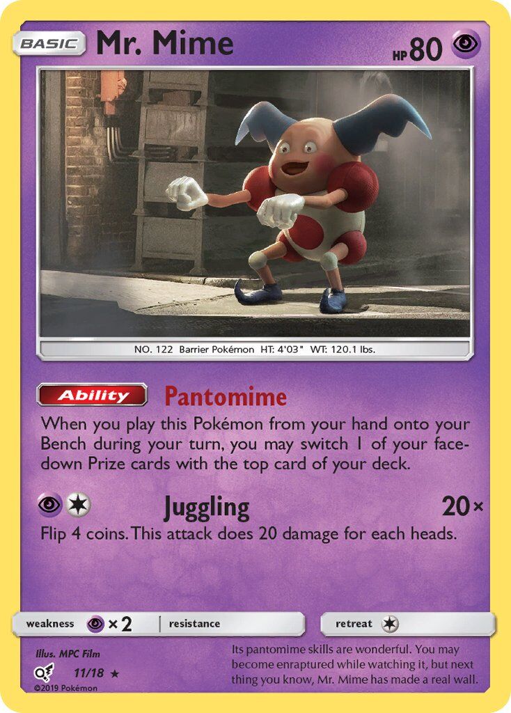 Mr. Mime - 11/18 - EN Mr. Mime - 11/18 - EN