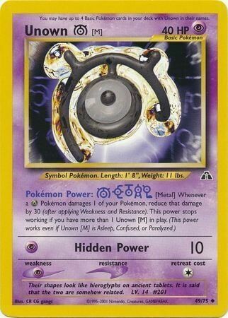 Unown M - 49/75 - Unlimited - EN